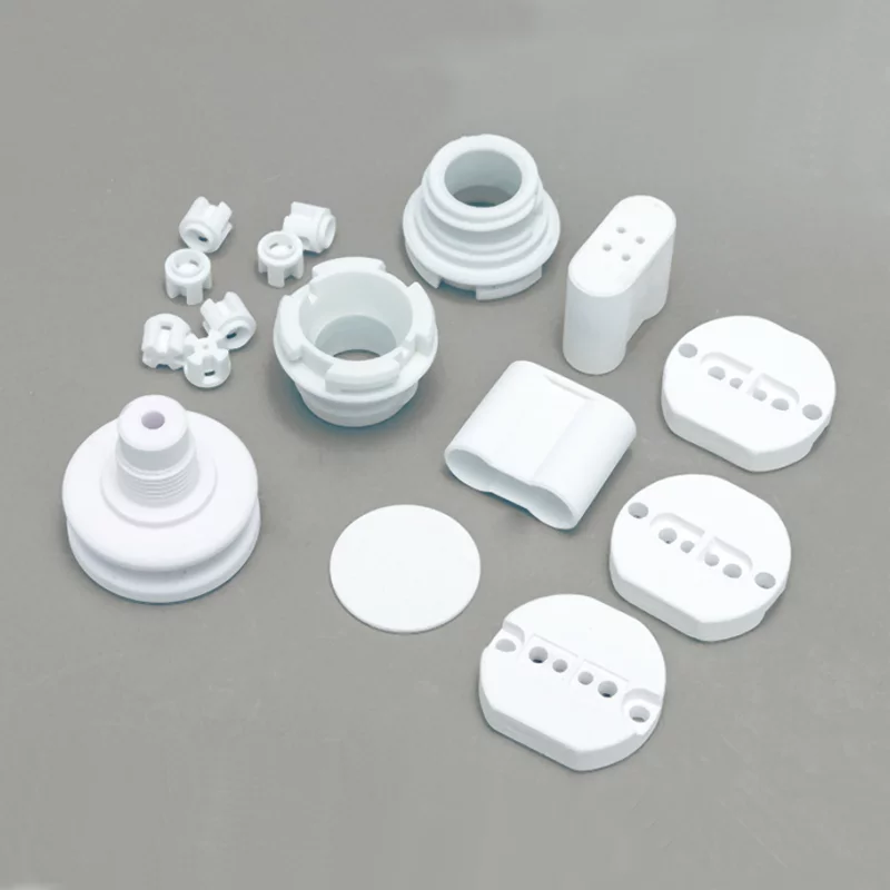 Precision ceramic parts formed by ceramic hot die casting