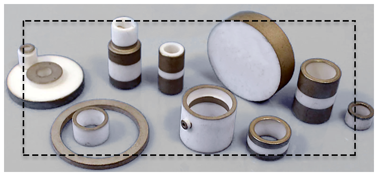Alumina surface metallization