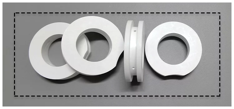 BN ceramic insulating ring 5 Boron nitride ring for electrical insulation
