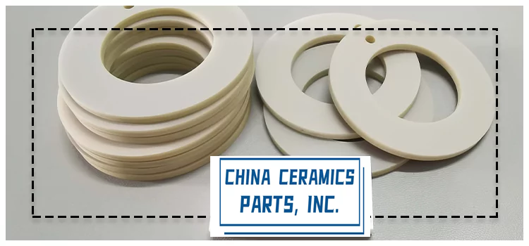 Aluminum nitride ceramic washers 4 Aluminum nitride ceramic washers 4
