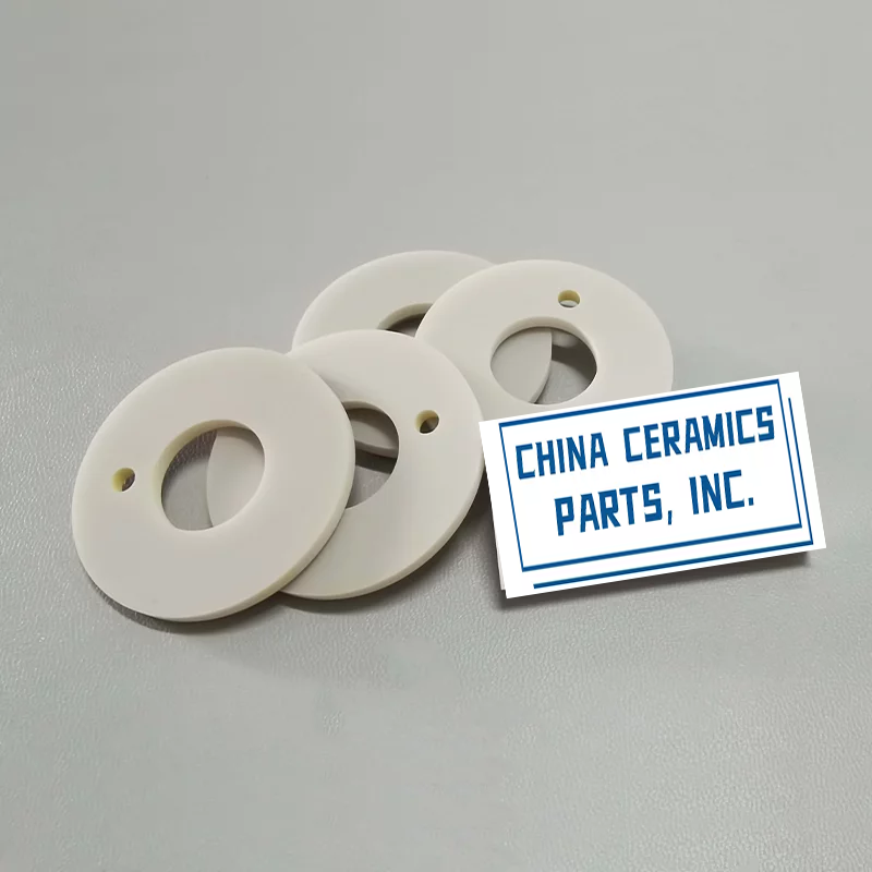 Aluminum nitride ceramic washers-laser processing