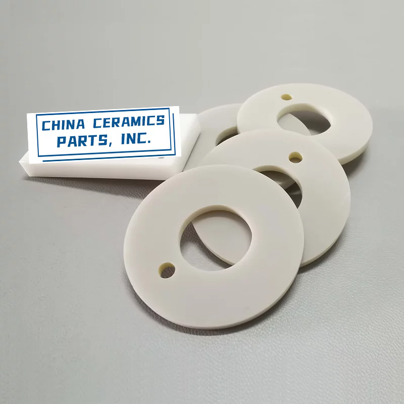 Aluminum nitride ceramic washers-laser processing 3