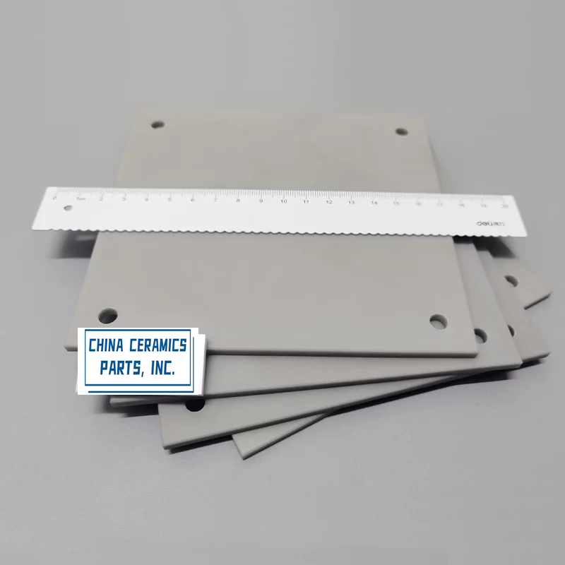Aluminum nitride backing plate